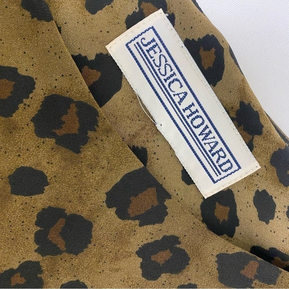 JESSICA Howard Leopard Print Tunic - Size S - Picture 4 of 6